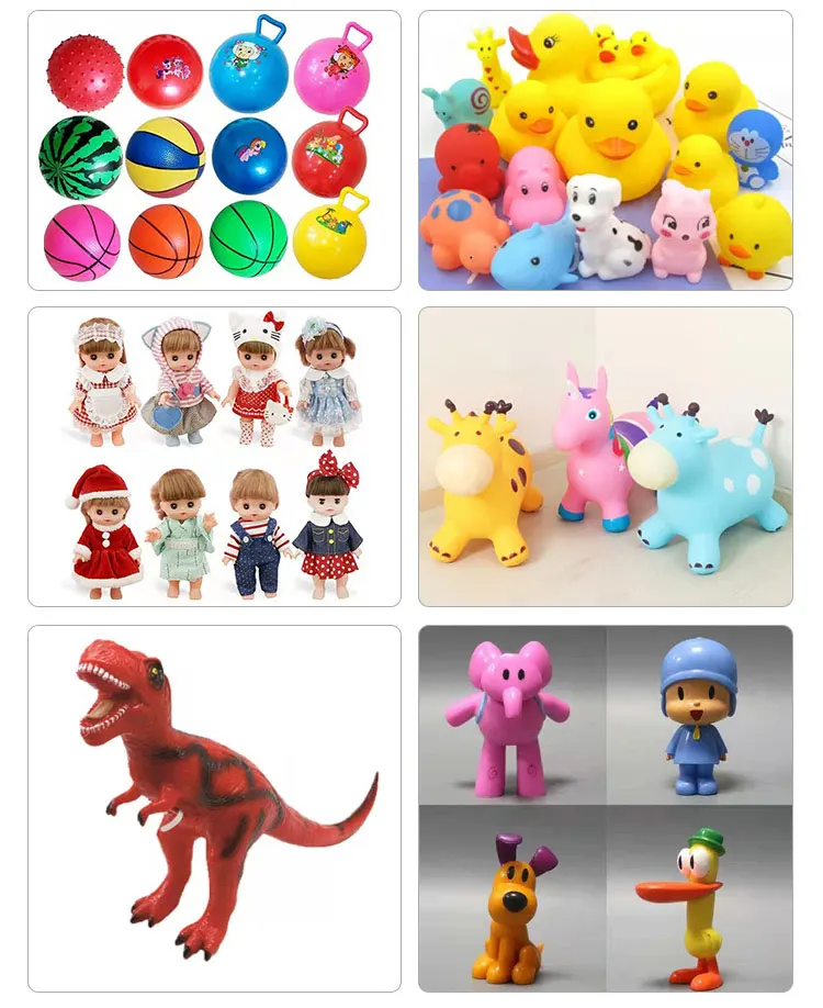 Factory Pvc Plastic Toys Roto Molding Ball Automatic Rotational Jumping ...