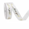 Solo para ti-Blanco*1,6 cm*10 yardas