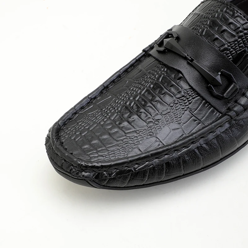 Dropship Boys Moccasin Shoes Spring And Summer Crocodile Pattern