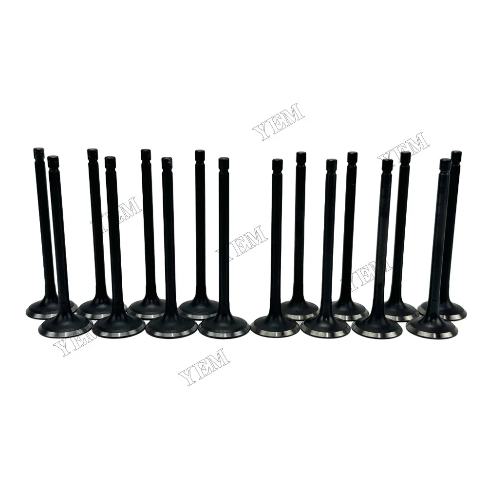 Intake and Exhaust Valve 137110E010 Fit for Toyota 2GD Engine 3