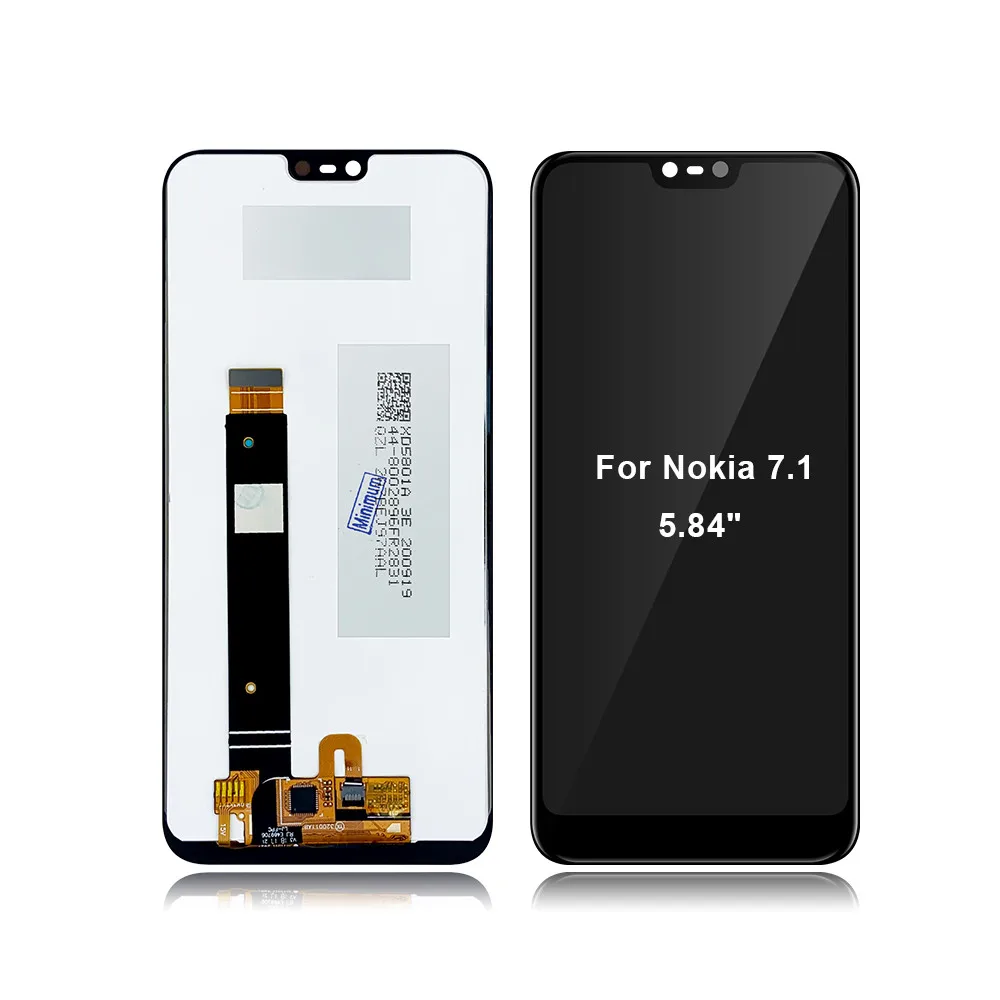 For Nokia N7.1 plus Mobile Phone LCD Display Touch Screen Digitizer Assembly Replacement Parts For Nokia N7.1 plus LCDs Screen