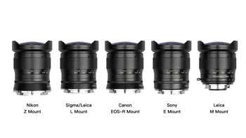 TTArtisan 11mm F2.8 Ultra-Wide Fisheye Lens for Sony E Canon RF Nikon Z Mount Camera A7R3 A7S A7RII A6300 Z6 Z7 product image