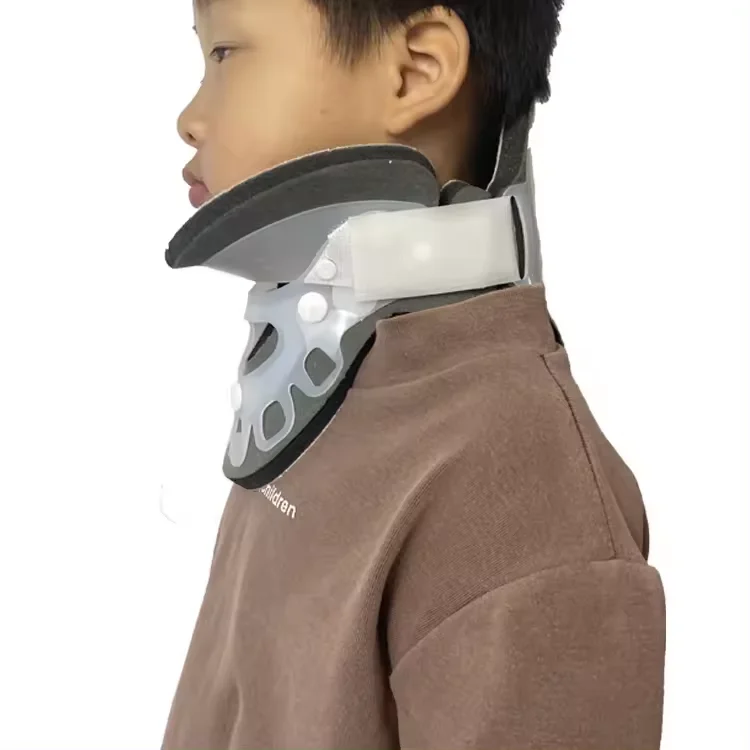 Adult and Child Neck Traction Collar Cervical Support Brace for Rehabilitation Therapy Supplies