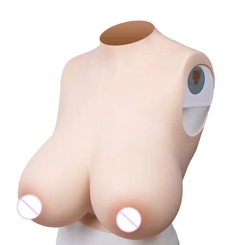 Haut De Corps Seins En Silicone Taille Grande – Prothèse Mammaire C à K Cup Pour Travesti