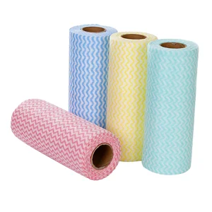 Unique Disposable Fabric Rolls Nonwoven Dry Wipes for Kitchen Cleaning Direct Factory Supply