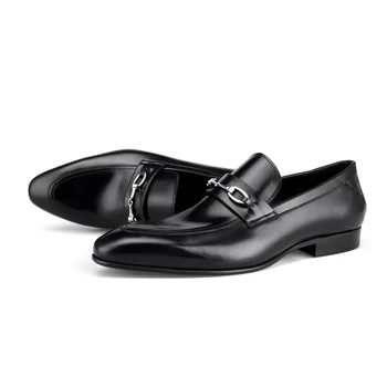 00ss nylon switching leather shoes イタリア製 2020 Hot Sale Men's Slip-on Italian Handmade Fashion Top