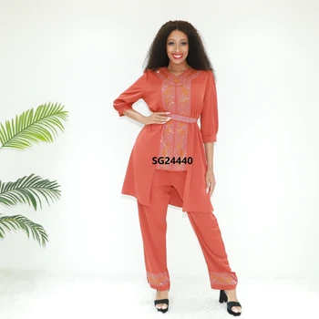 Kimono-style dress long dresses ladies  SG24440 Ghana clothing Kaftan