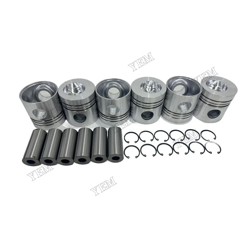 For Komatsu 6D105 Piston Kit Universal Engine Parts 3