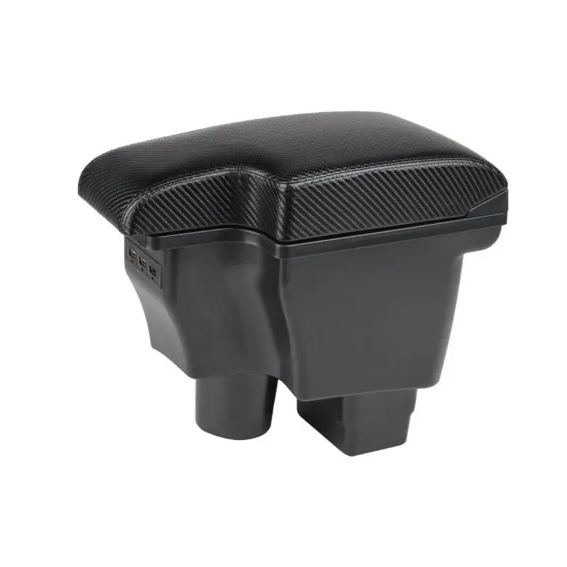 product tiypeor universal car center console  modification double raised with usb armrest box for cx3-5