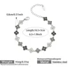 blackish bracelet - silver