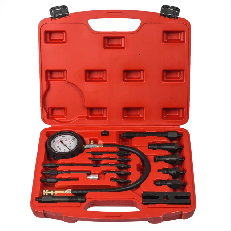 AUTOTOP Auto Tester Tools diesel Engine Compression Tester Set for Truck