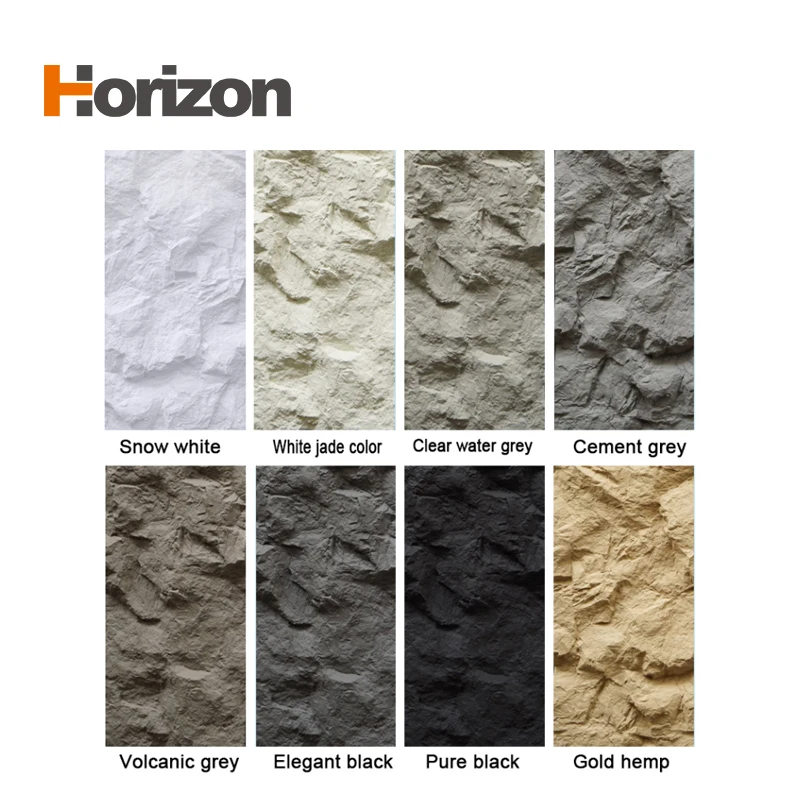 Artificial Stone Wall Slab 3d Faux Stone Wall Flexible Panel for House Decoration