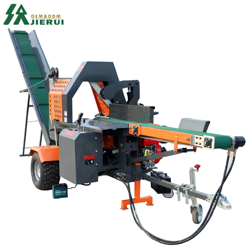 Jerry Log Processor Firewood Processor Machine Fire Wood Processor Log Splitter Machinefirewood Cutting Machine  for Sale