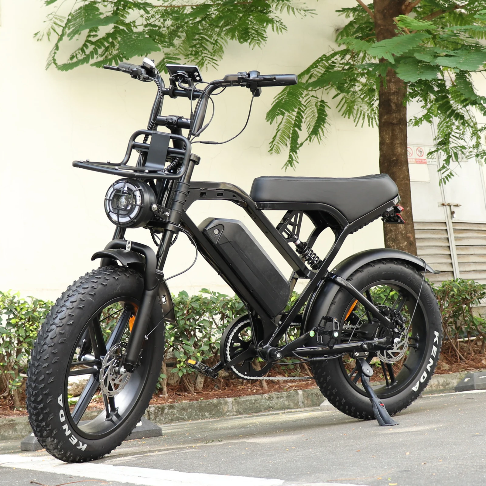 電動ファットバイク X80 電動バイク 250W 7速 シマノギア オフロード FATバイク