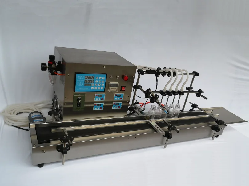 Автоматическая настольная машина для розлива жидкостей небольшого