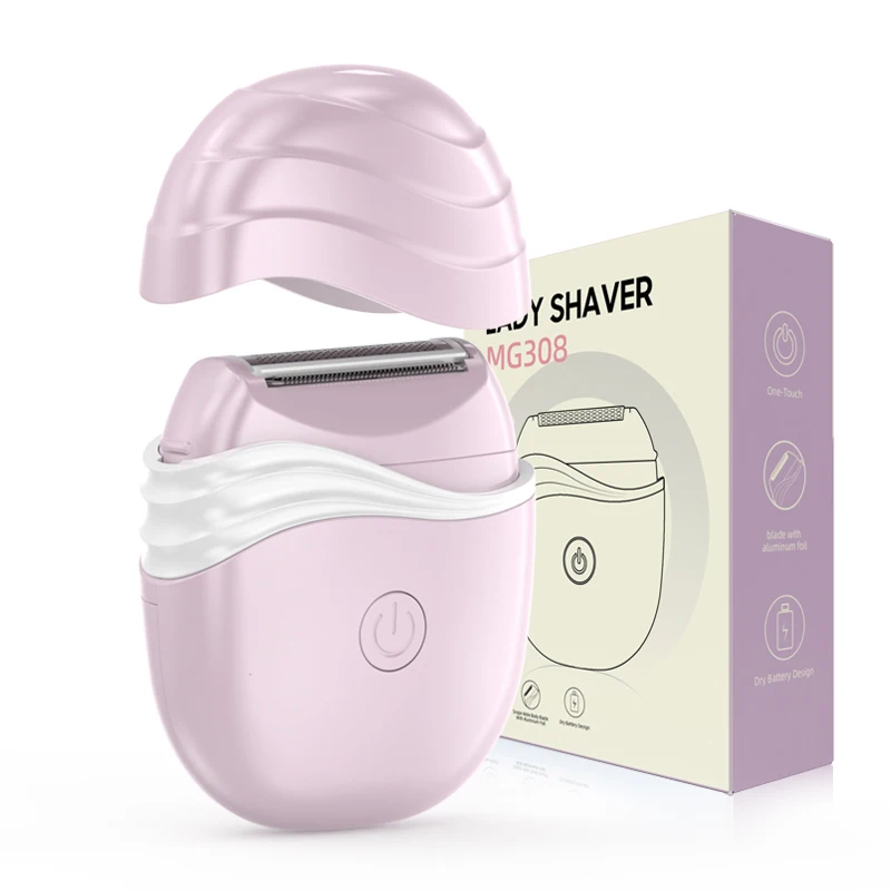 Wholesale USB Charging Electric Lady Shaver Professional Painless Rechargeable Body Shaver for Women for Household and Car Use