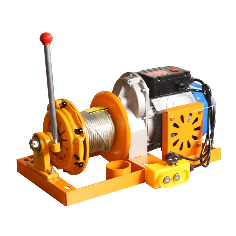 Building Elevator Winch Crane Hoist Trailer 12v Winch Hoist 500kg 30m ...