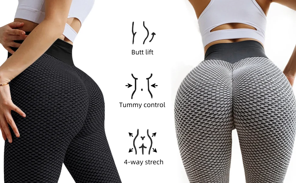Legging Gym,Legging Push Up Pinggang 