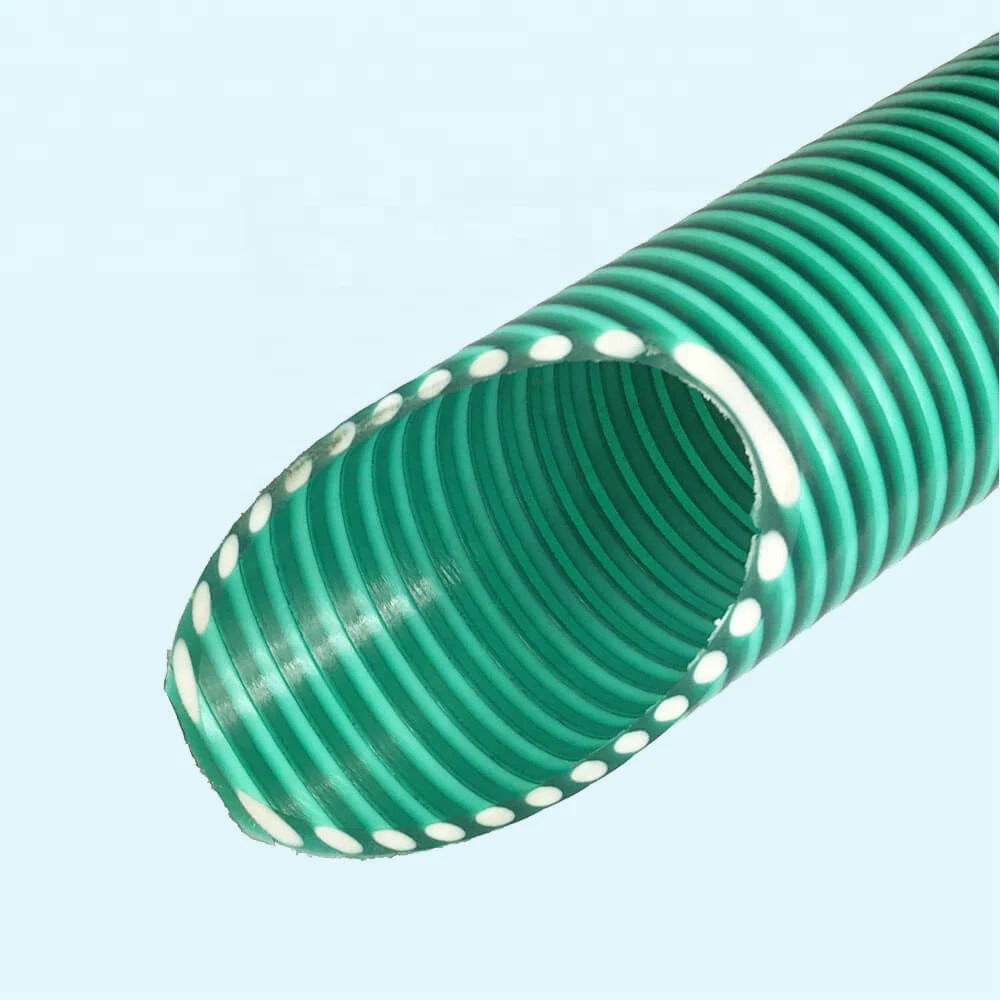 Purchase 3 Inch 4 Inch PVC Spiral Reinforced Wire Water Suction Hose for Composite Chemical Fuel Sand