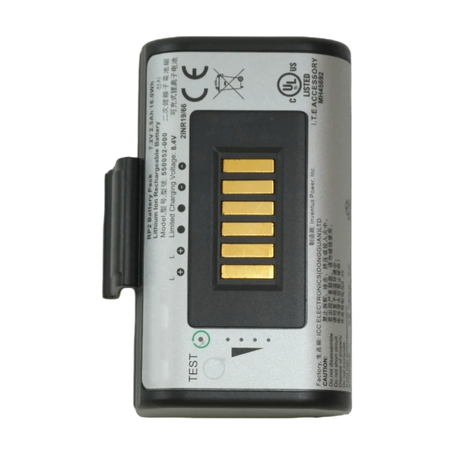 卸売 Cowon 7.4V 2600mAh 充電式ポータブルプリンター用バッテリー 50133975-001 RP2 リチウムイオン（Li-ion）電池