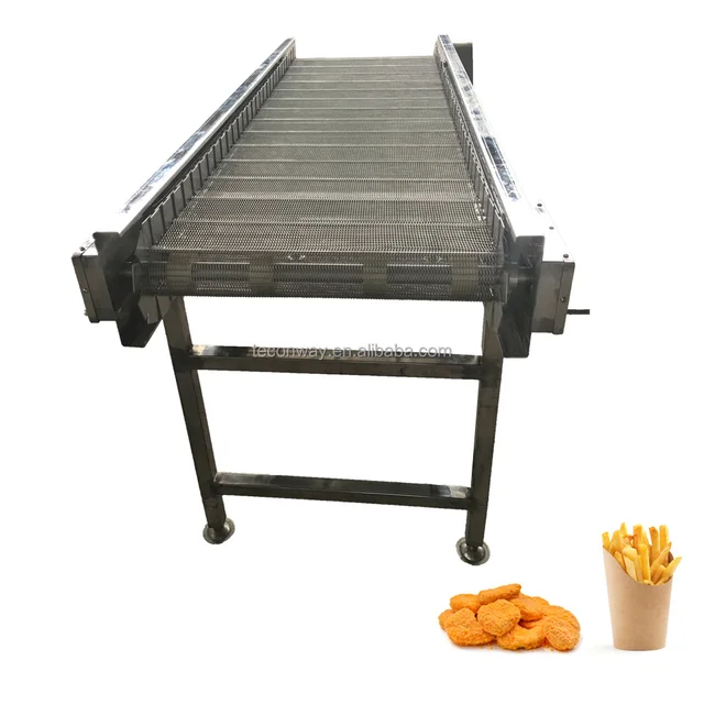 Stainless Steel Wire Mesh Belt High Efficient-cost Ratio Speed Adjustable Mesh Belt Conveyor 6