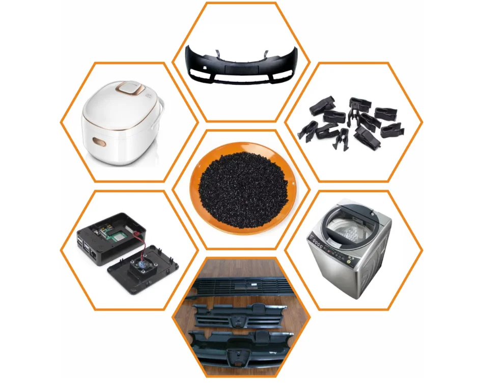 Flame Retardant PC ABS Fr Resin Price Glass Fiber UV Resistance GF 30% ...