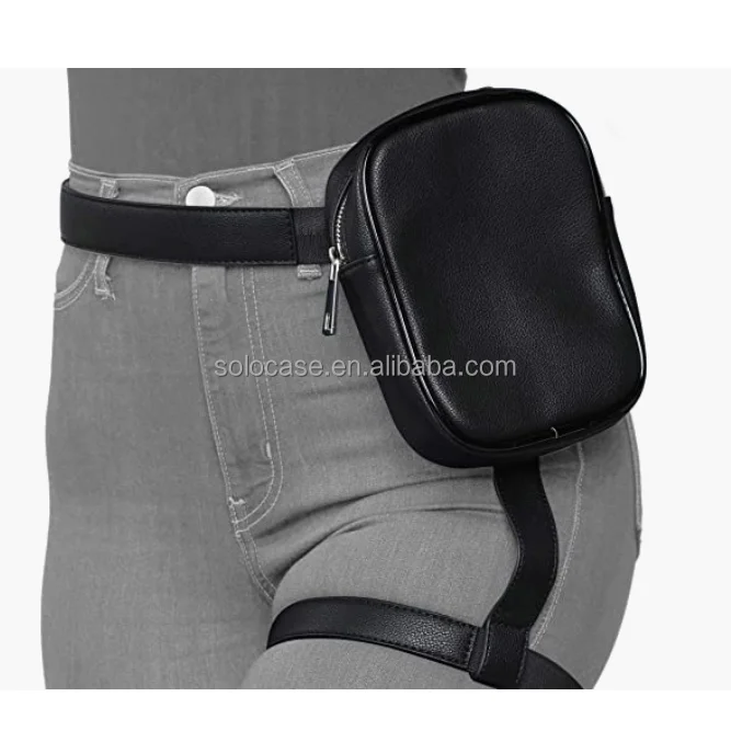 Thigh Purse PU Leather Harness Fanny Pack