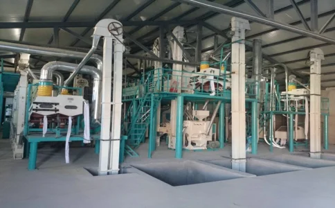 Large Maize Processing Plant Maize Flour Production Line Maize Milling Machine