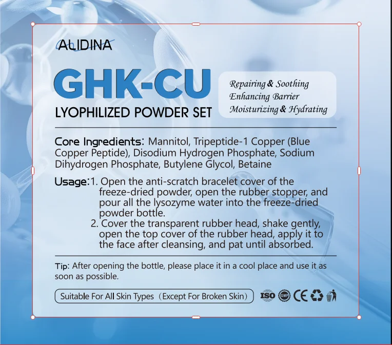 ghk cu on skin GZ GHK-Cu Copper Tripeptide Best Anti-Wrinkle Skin Repair Professional  Formulations Restore Skin Elasticity Reduce Fine Lines