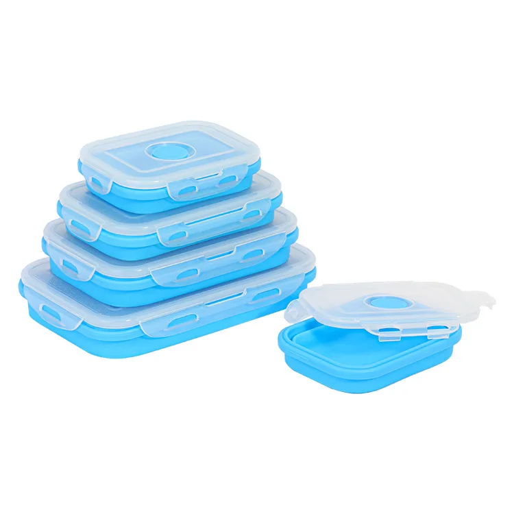 Wholesale Create Your Own Collapsible Silicone Lunch Box — Neil