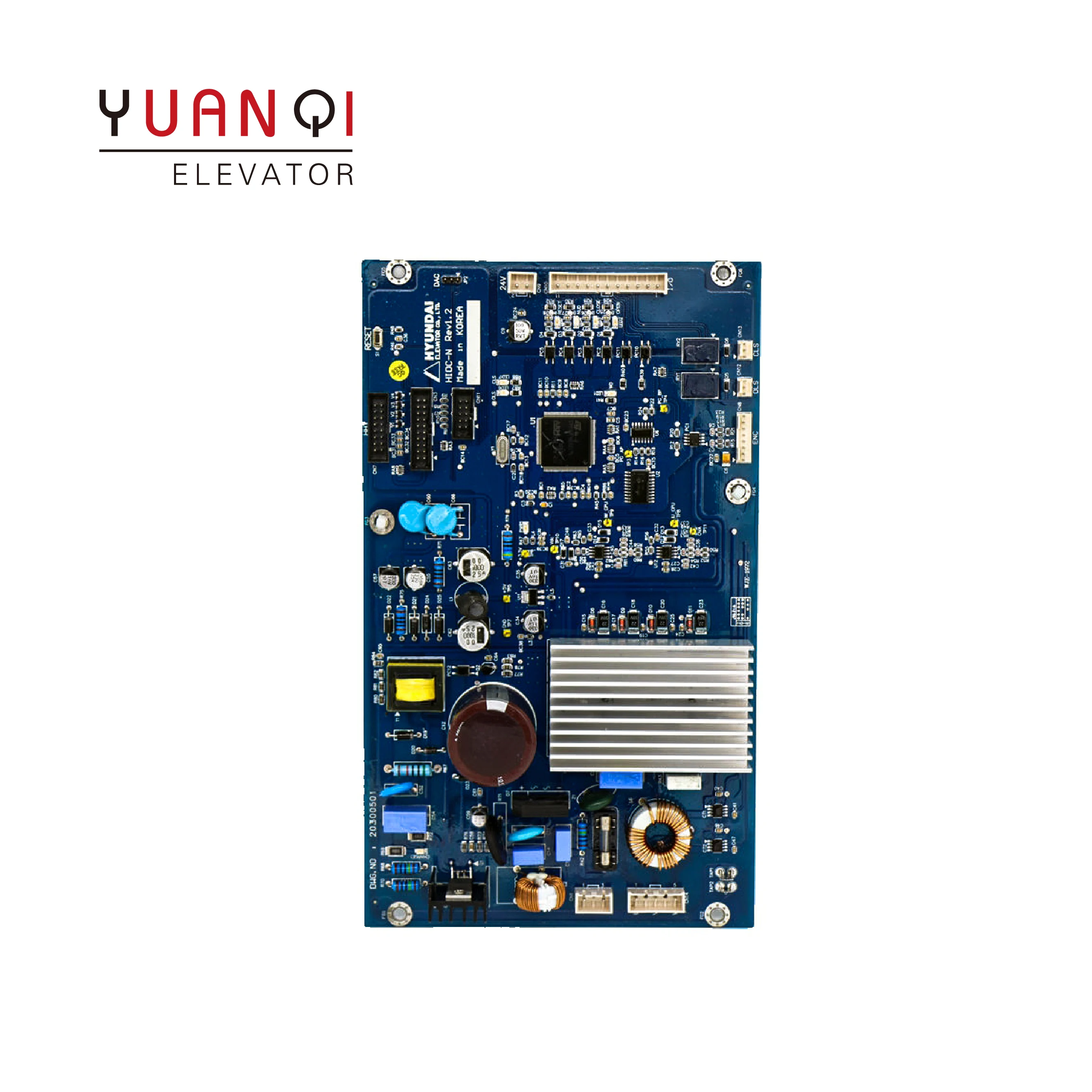 HIDC-N REV 1.2 DWG/DI-INT-7A-M Lift Spare Pats Supplier for Hyundai Elevator Door Control Board
