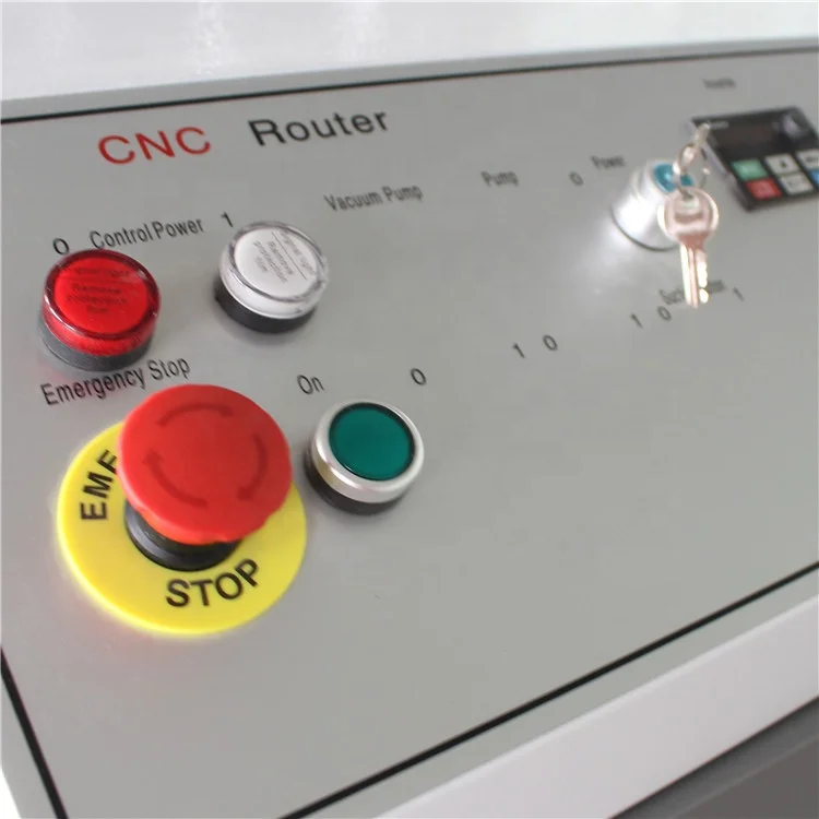 Mini Desktop 1212 CNC Router Single Spindle Woodworking Engraving Milling Machinery with New Motor Pump Gear Engine
