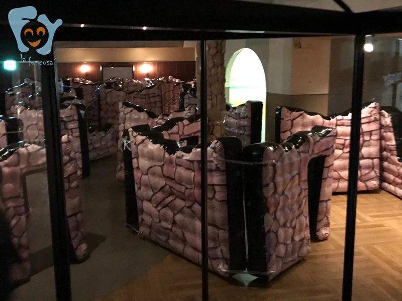 Надувные настенные бункеры для пейнтбола 2 м x 0 3 1