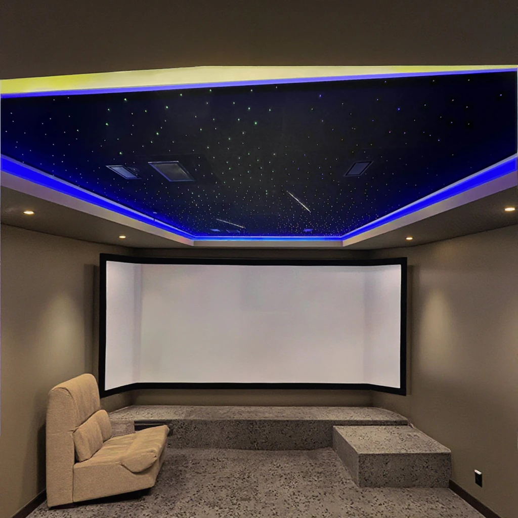 Sternenhimmel-Deckenleuchte Aus Fiber Optic Kabeln – 300 Stück, 0,75 Mm, 3 M – Perfekt Für Romantische Atmosphäre