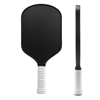 manufacturer entertainment pickleball paddle set black raw material texture fabric sport pickleball paddle