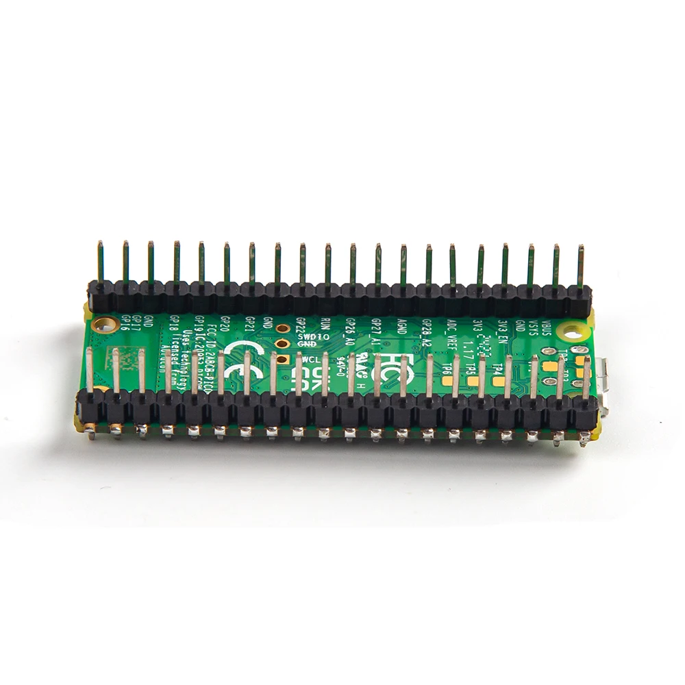 Original Raspberry Pi Pico Rp2040 Wireless With Headers Soldered Pico H W Raspberry Pi Pico Wh 5260