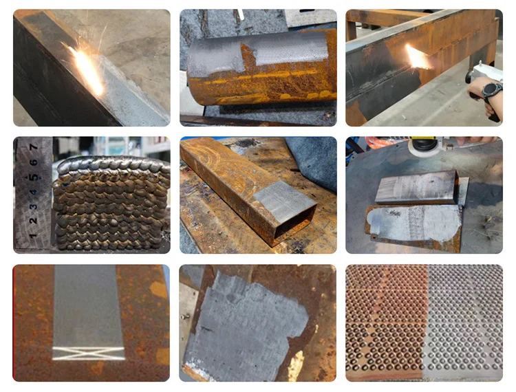 3000W for Mopa Laser Cleaner Backpack Pulse Machine 50W Rust Removal Laser for Wood Stainless Steel Aluminum & UPVC New