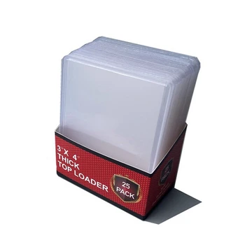 Wholesale 3X4 Top Loader 35Pt Toploader Card Sleeves Hard Plastic Trading Card Holder For Baseball Football Basketball