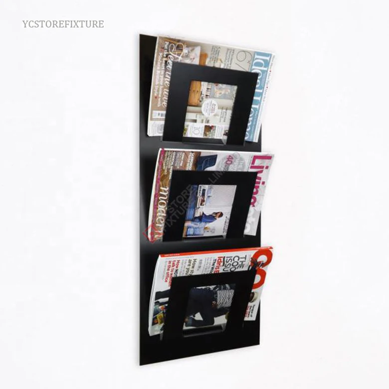 China Supplier Metal Greeting Card Display Stand Postcard Holder