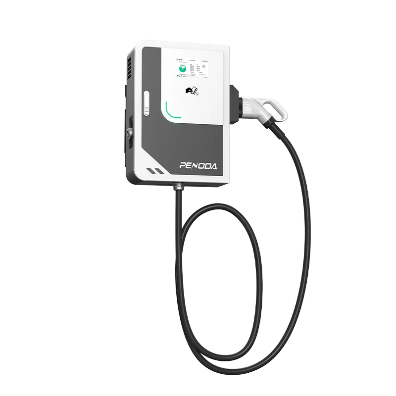 Ocpp EV Charging Station 22kw 11kw EV Charger Type 2 3 Phase 16a 32 Amp Plug in AC 22 KW EV Car Charger