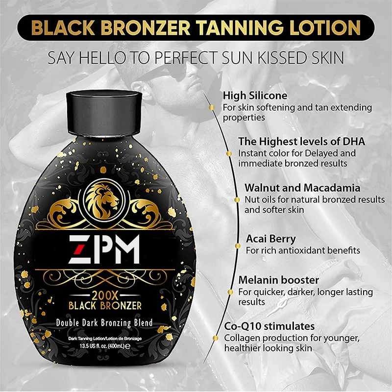 Oem Wholesale Natural And Organic Moisturizing Dark Lotion Tanning