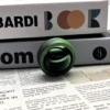 Estilo estándar: seda negra y verde