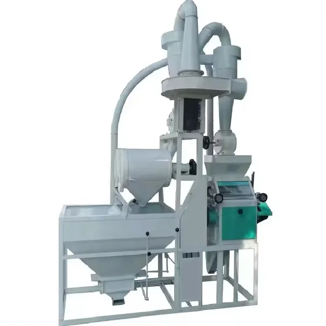 Small Capacity Maize Grinding Machine Corn Wheat Beans Flour Milling Machine