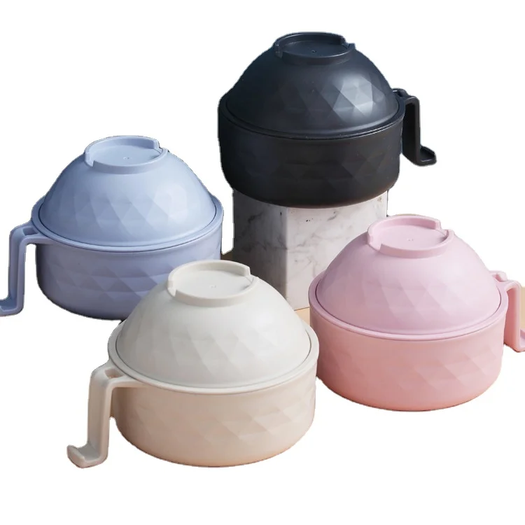 Cuenco de plástico de fibra de bambú para niños, respetuoso con el