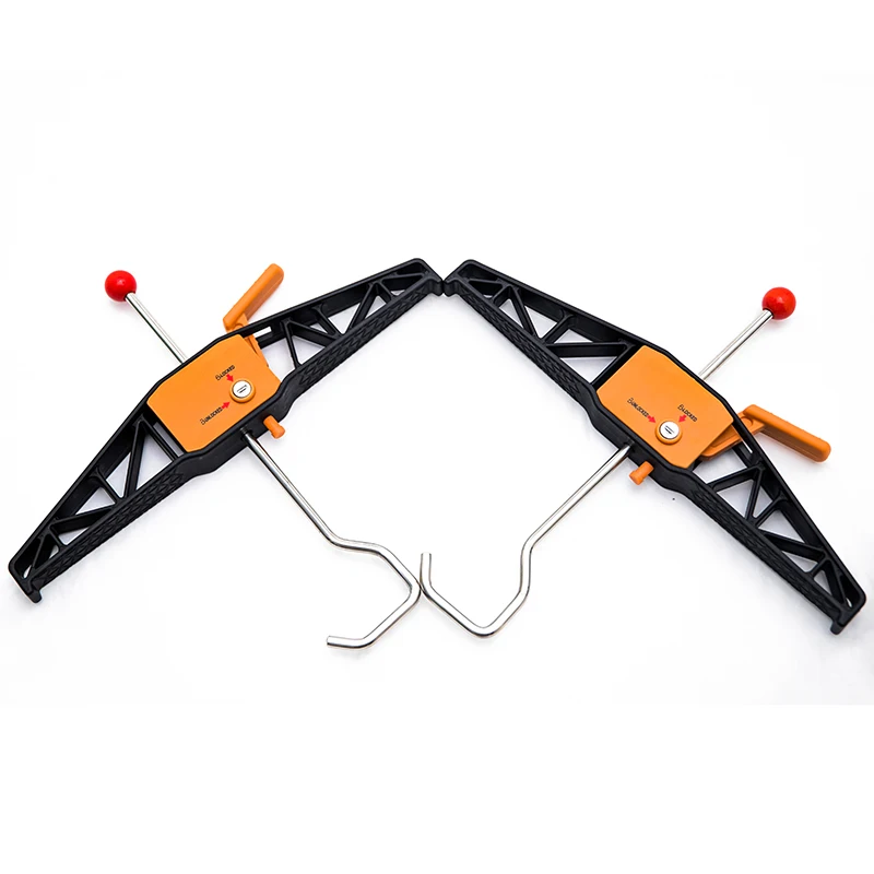 Ladder Clamp,Extended Ladder Stabilizer Accessory for Roof Gutter,Ladder Stand-Off Aluminum Wing Span/Wall Ladder Standoff