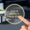 cinta adhesiva transparente con logotipo