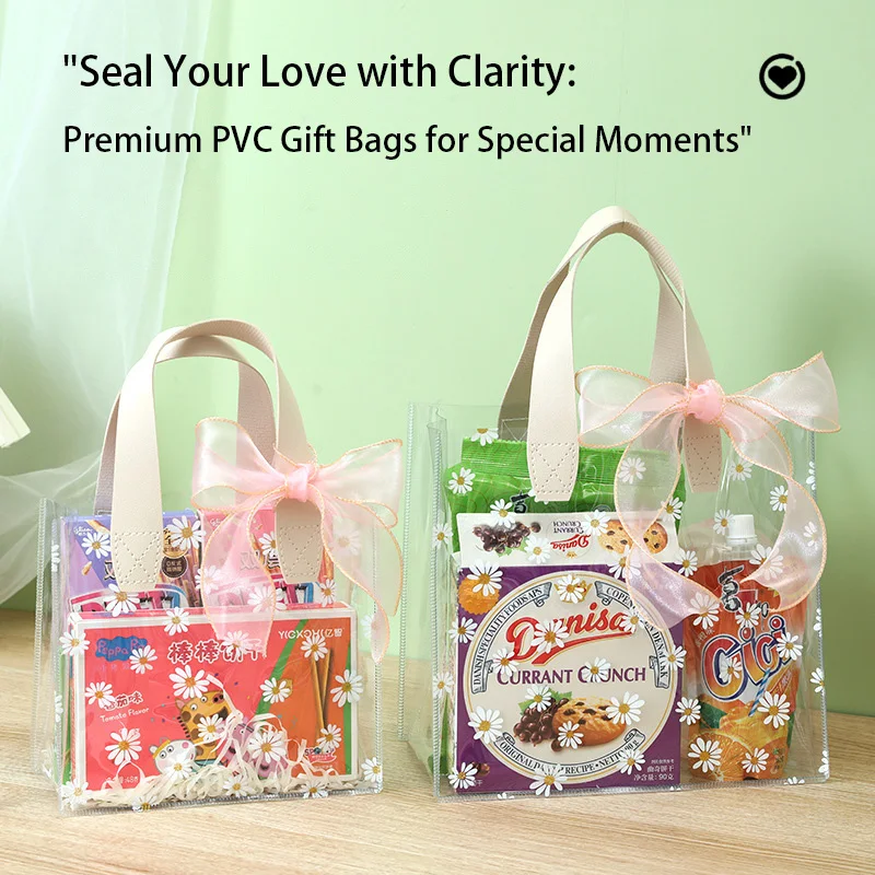 HANSUN New Fashion Rainbow Laser Color Capacity Snap Fastener Summer Beach Travel Clear Tote Shoulder PVC Bag