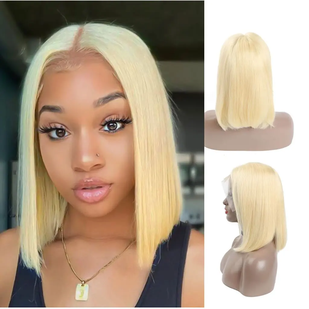 613 frontal wig bob