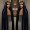 Straight wig