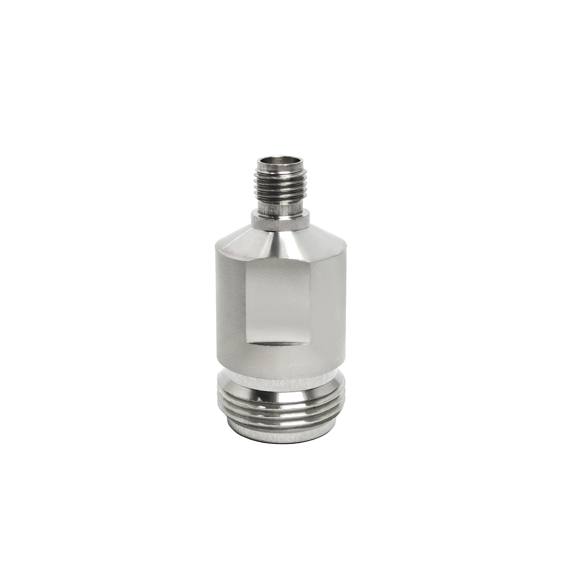 Industrial-Grade Stainless Steel N SMA Female-Female Adapter High-Conductivity